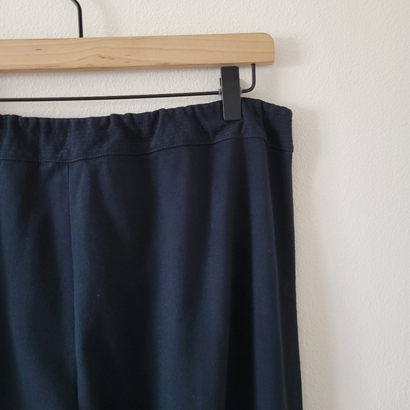 Soft Surroundings Black Full Length Front Seam Soft Leggings Size XL TALL - Picture 8 of 8